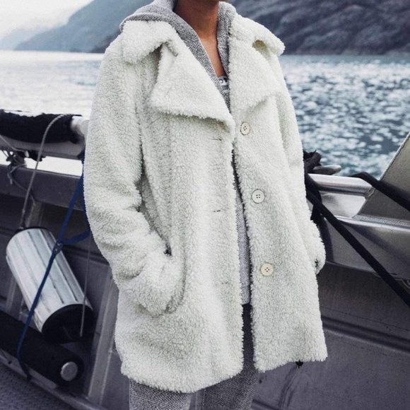 Faherty Jackets & Blazers - Faherty Tahoe Teddy Coat